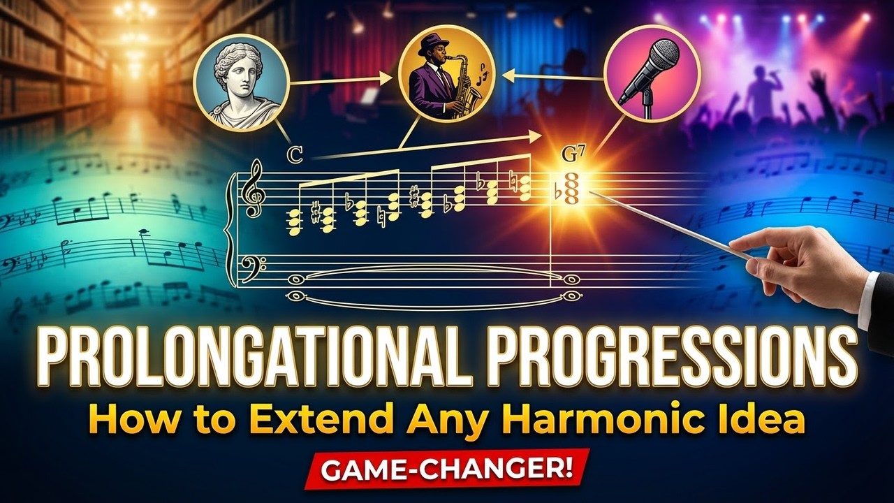 Prolongational Progressions | How to Extend Any Harmonic Idea
