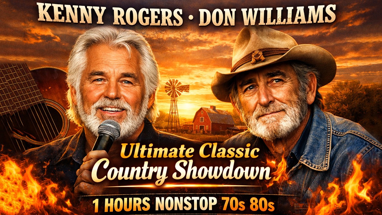 Kenny Rogers vs Don Williams 🔥 Ultimate Classic Country Showdown | 1 Hours Nonstop 70s 80s