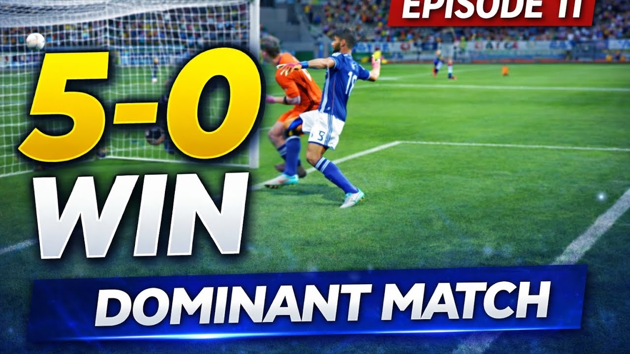 Huge 5–0 Victory 🔥 | Episode 11 Gameplay | eFootball 2026 Mobile