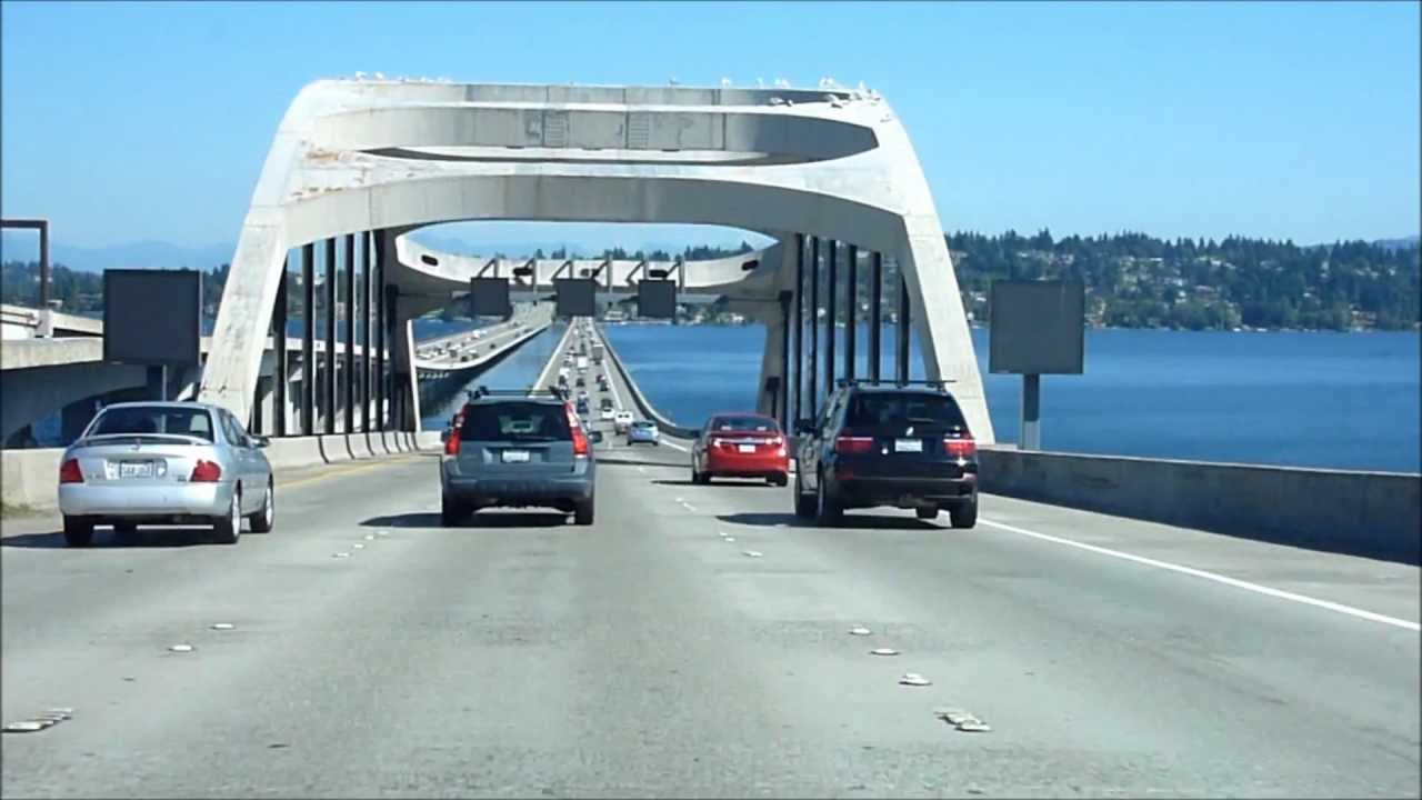 WA, USA: I-90 (E) Seattle to Issaquah 2012.09.04