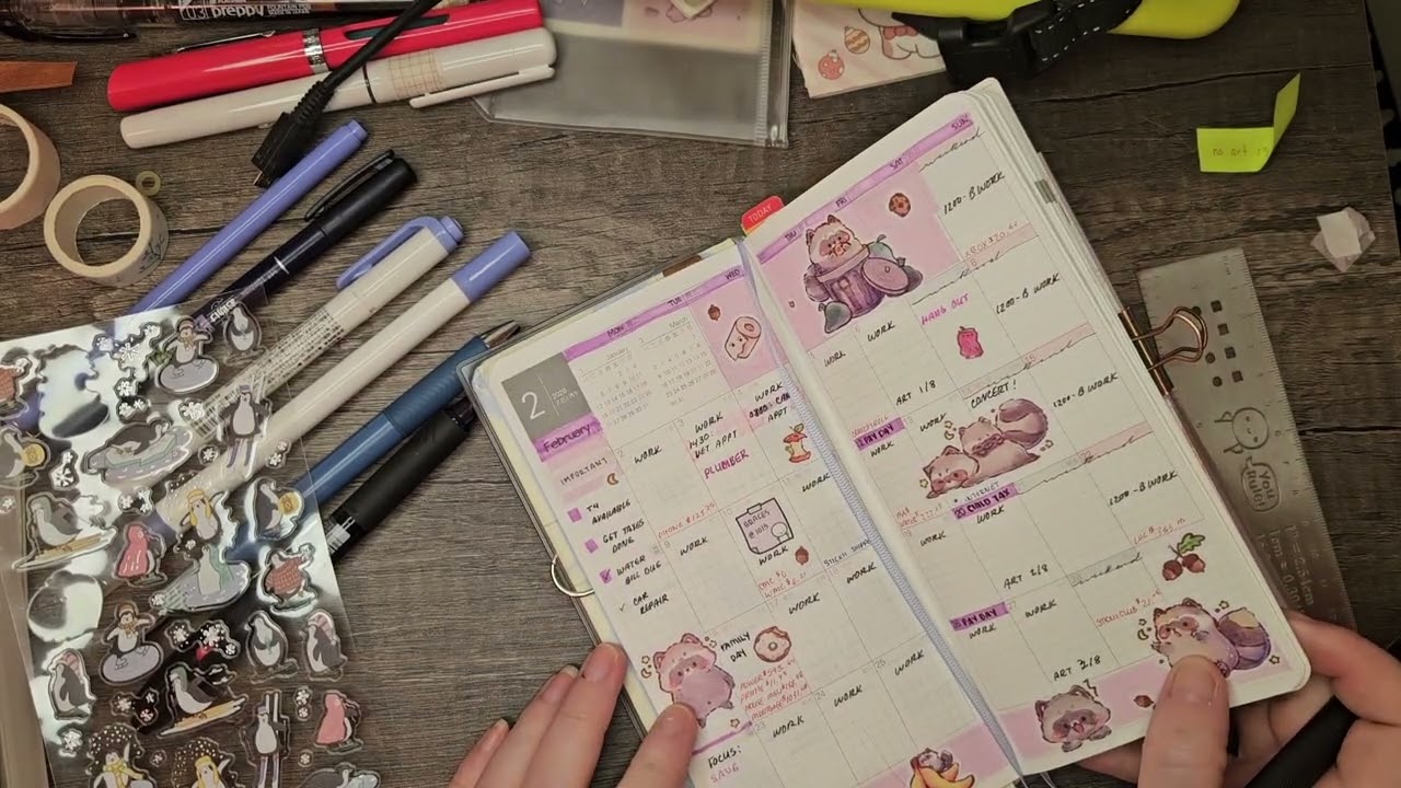 Plan With Me - Week 8 | Kinbor Weeks