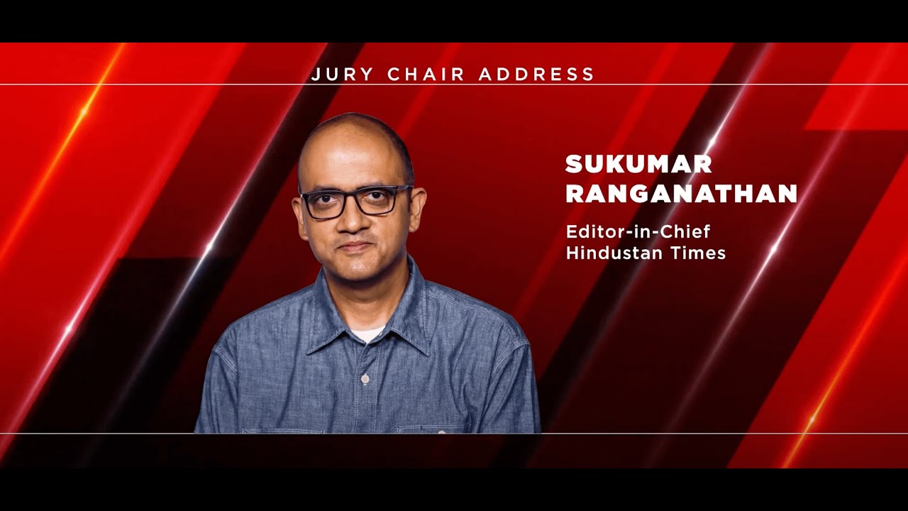 #e4mEnglishJournalism: Jury Chair Address by Sukumar Ranganathan-Editor-in-Chief, Hindustan Times