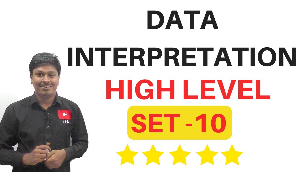 Data Interpretation(DI) High Level || SET-10 || Common For all Competitive Exams