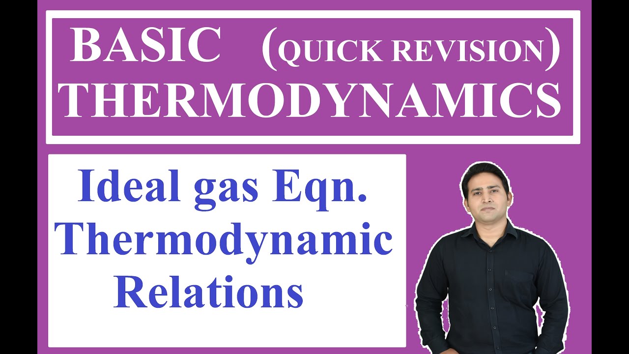 Basic Thermodynamics Quick revision For Mechanical SSC JE, UPPSC AE, NCL, NPCIL, UPSSSC