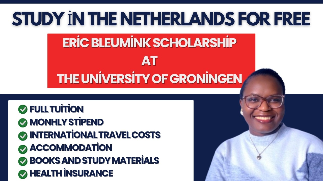 Бесплатное обучение в Нидерландах 🇳🇱 &mdash; Полностью оплачиваемые стипендии &mdash; Eric Bleumink Scholarships