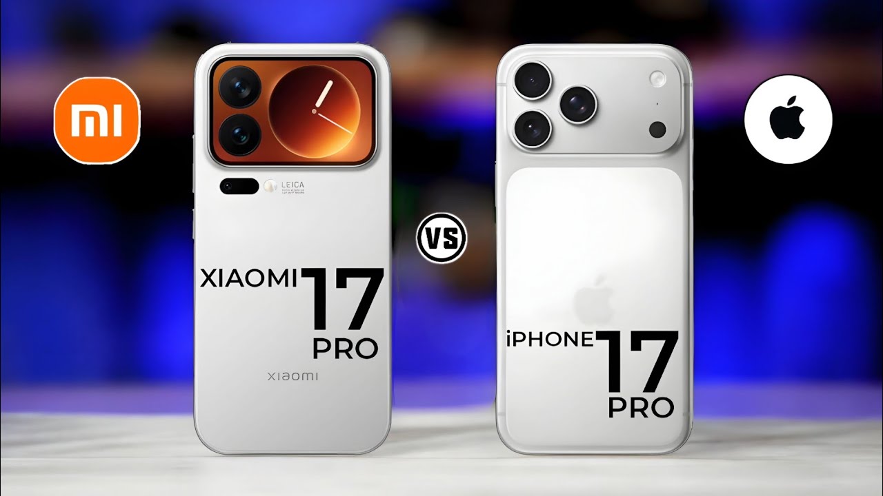 Xiaomi 17 Pro Vs iPhone 17 Pro   #Trakontech 