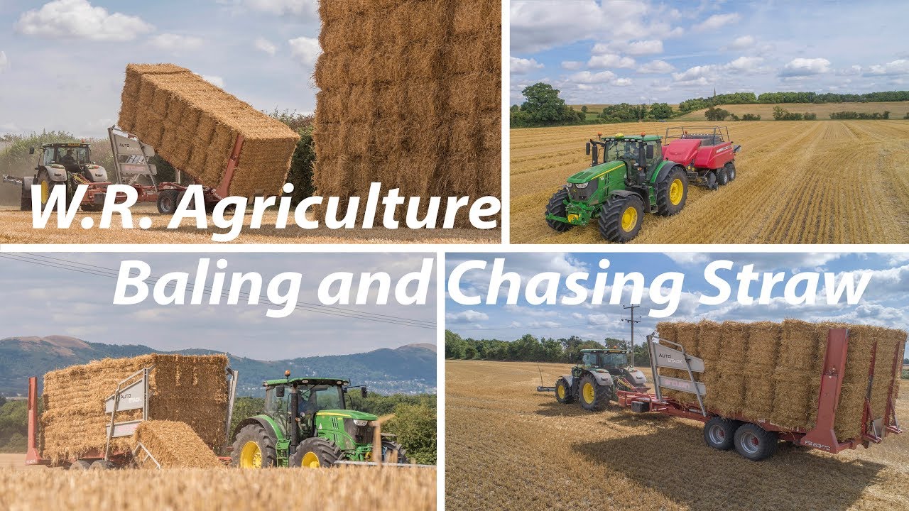 Will Reid Agriculture - Baling and Chasing Straw