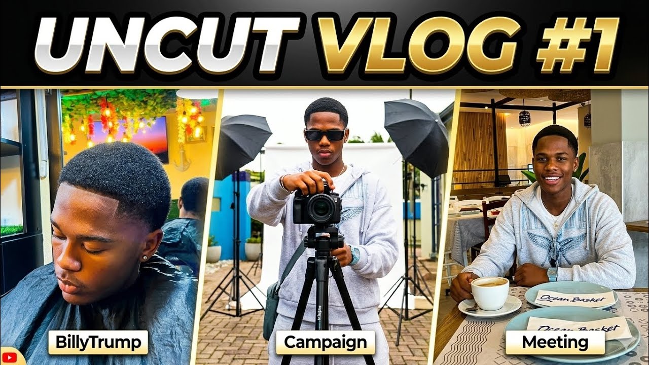 Uncut Vlog #1 | BillyTrump Campaign + Ocean Basket Meeting