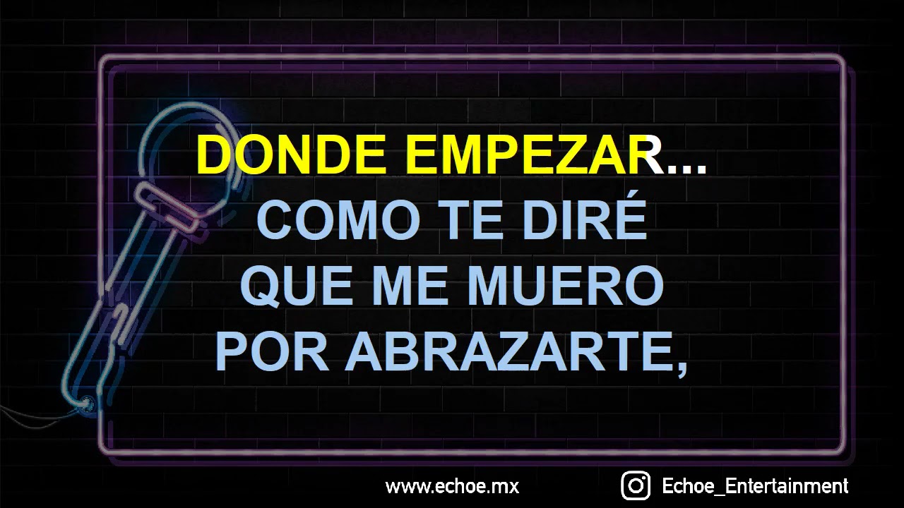 Thalia y Timbiriche - Como Te Dire (Versión Karaoke)