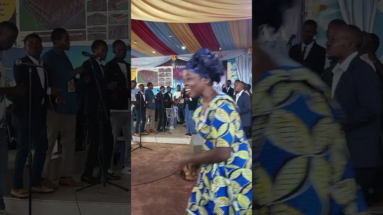 CANO VOCAL CANAAN CRAA DANS UN CHANT TUKO PAKA NA YESU BULE.