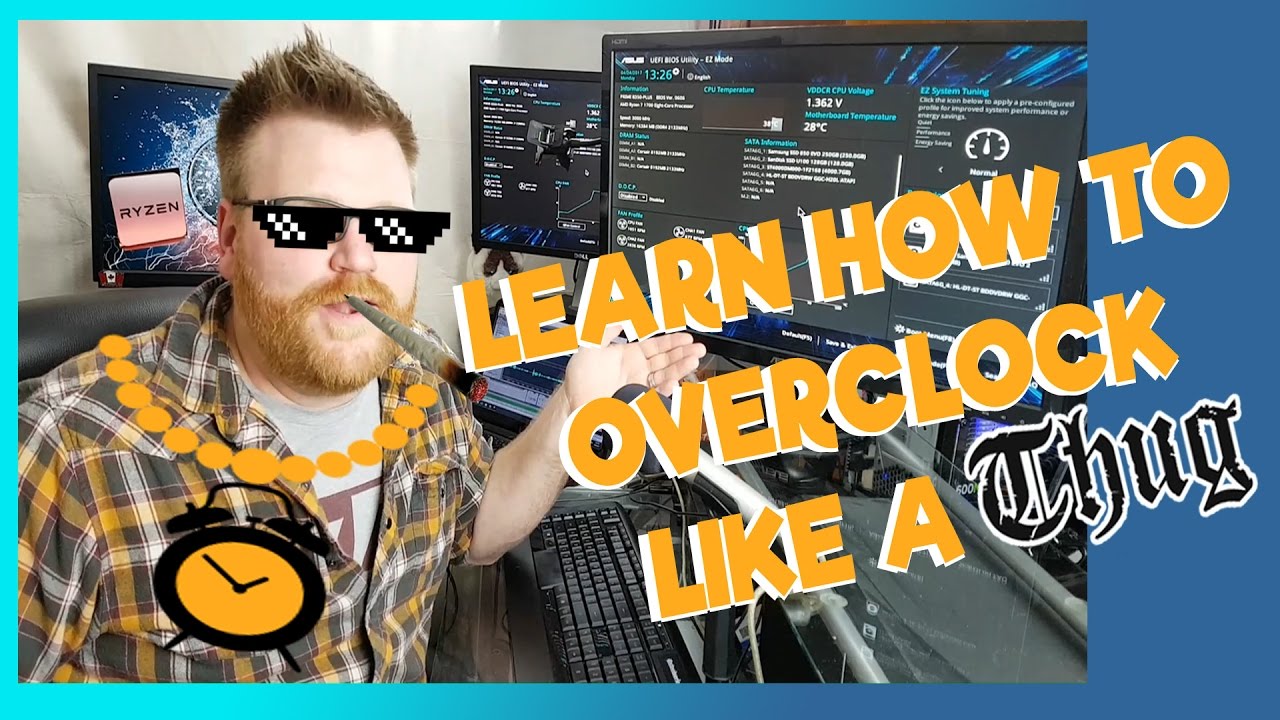 AMD Ryzen 5 and 7 Overclocking Guide - start to finish step by step instructions