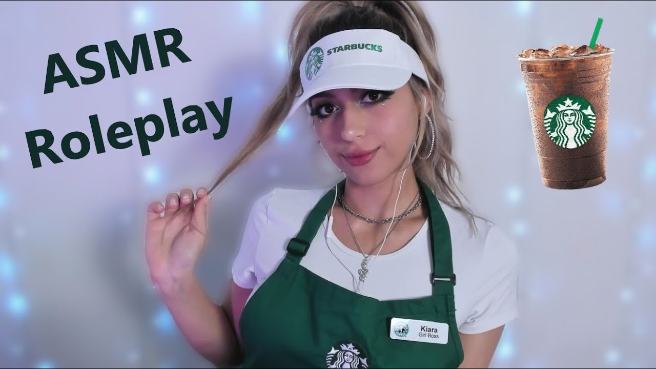 ТОКСИЧНАЯ КОКТЕЙЛЬНАЯ РОЛЕВАЯ ИГРА БАРИСТА ИЗ STARBUCKS ~ жевание жвачки, агрессивный, тихий АСМР...