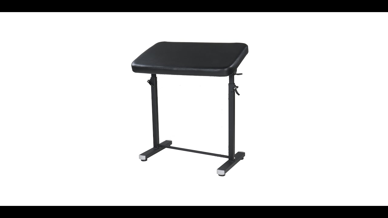 How to set up a big iron arm rest?