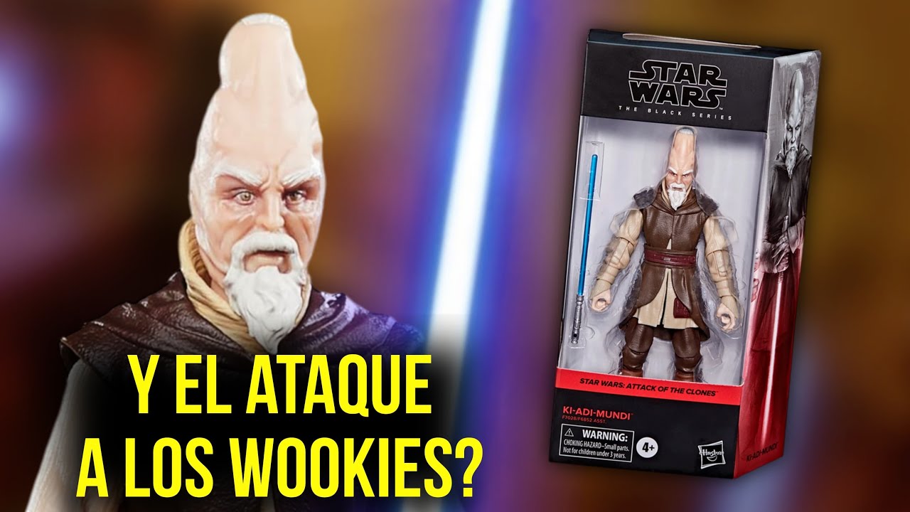 KI-ADI-MUNDI (ATTACK OF THE CLONES #04) Star Wars THE BLACK SERIES 2024; ¿Valió la pena LA ESPERA?