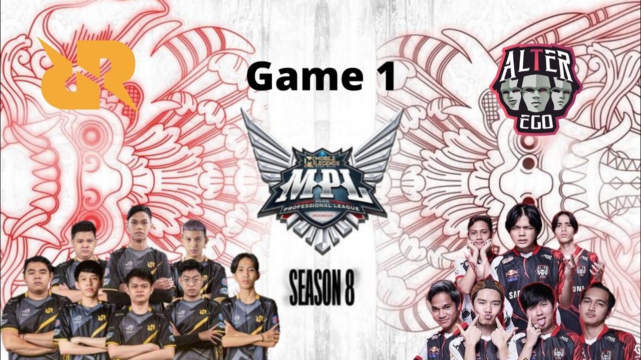 MPL S8 RRQ VS AE   GAME 1   WEEK 7 DAY 2