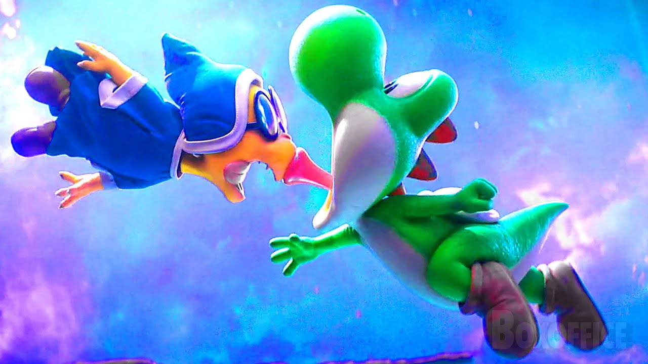 Yoshi EATS Magikoopa & helps MARIO! | The Super Mario Galaxy Movie | CLIP