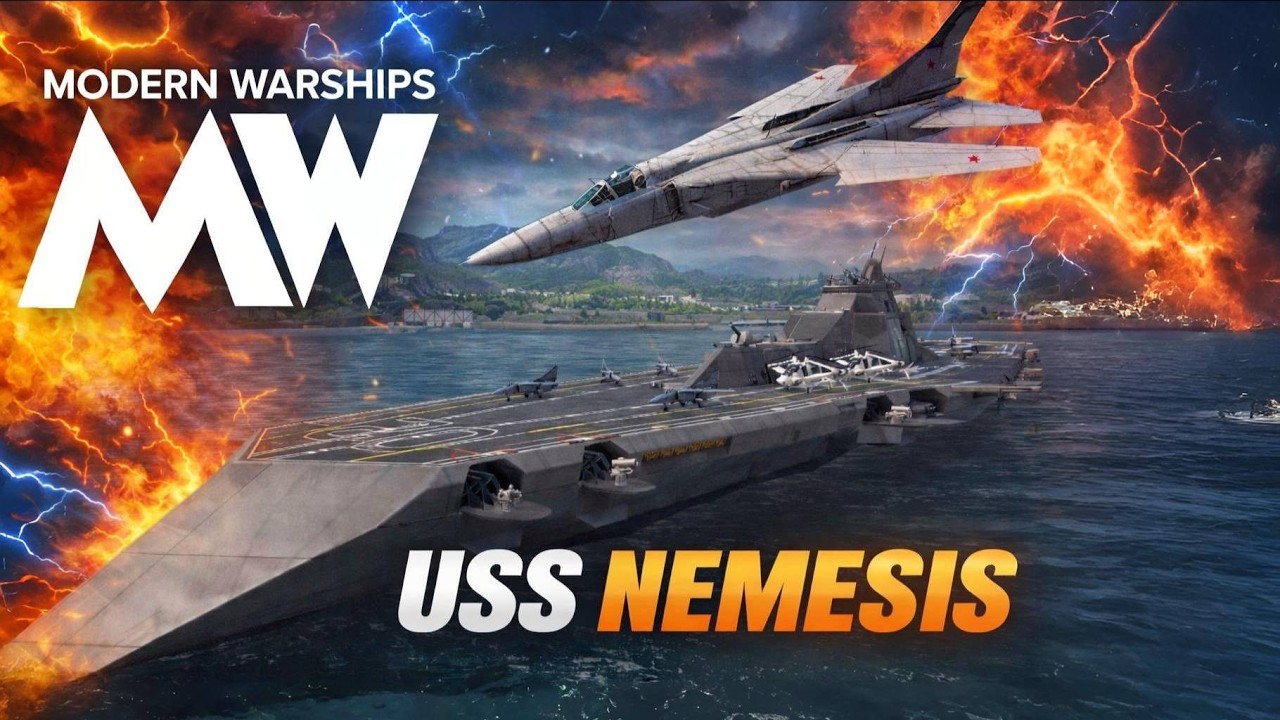USS NEMESIS 🔥 X2 MIG-27 FLOGGER-12💥   Moders Warships