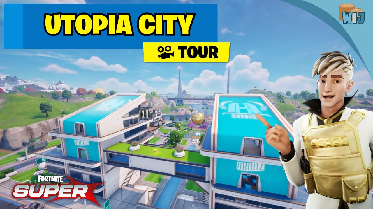 Utopia City Tour | Fortnite CH6 S3
