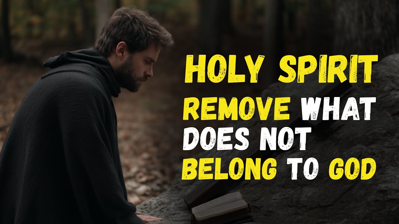 How to Let the HOLY SPIRIT REMOVE What’s NOT From GOD