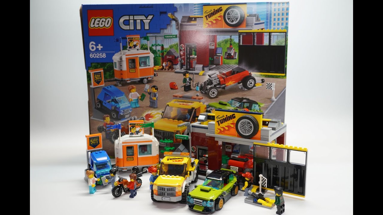 LEGO City 60258 Tuning Workshop LegoLEGO
