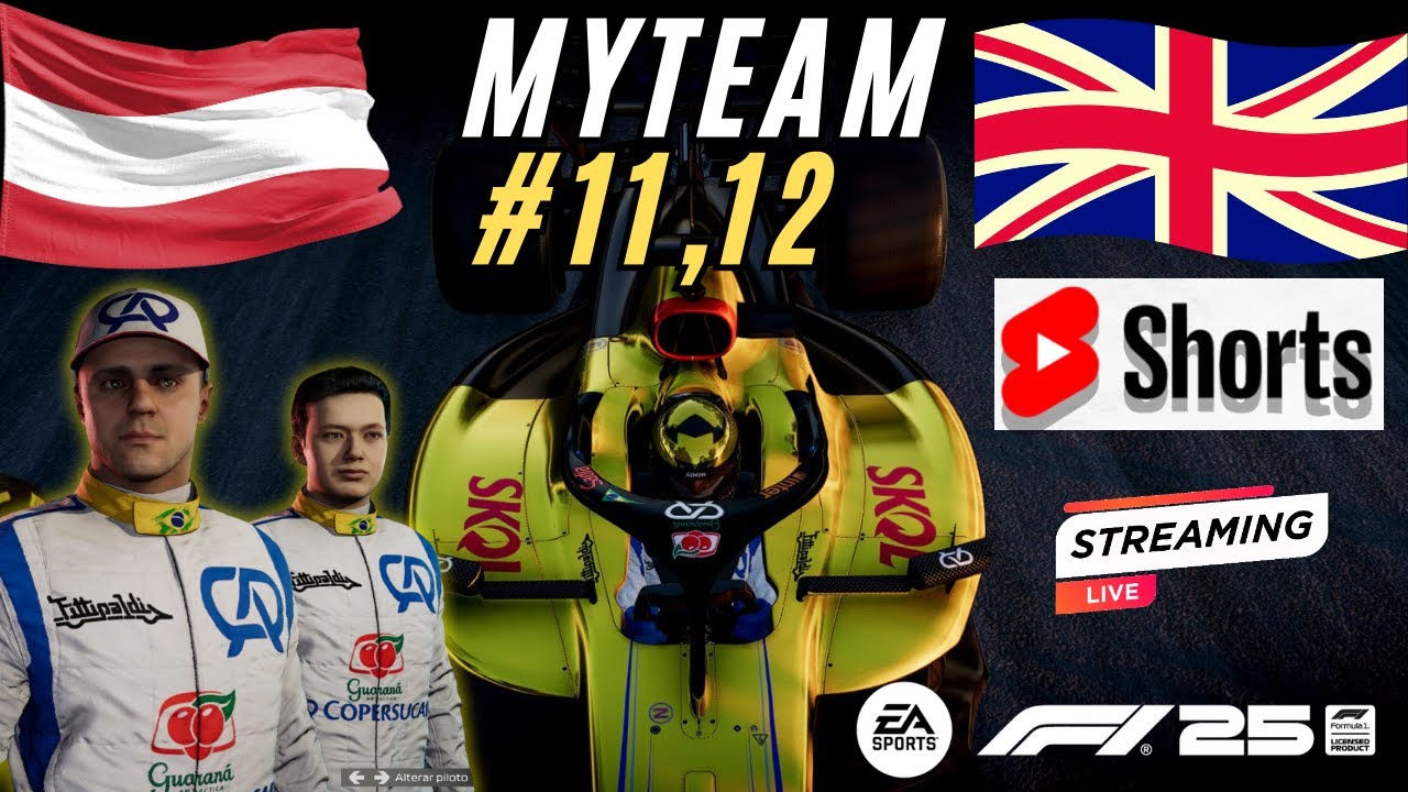 A COPERSUCAR Está de Volta no F1 25 | Equipe Brasileira no MyTeam em 2K Gp da Áustria/Silverstone!