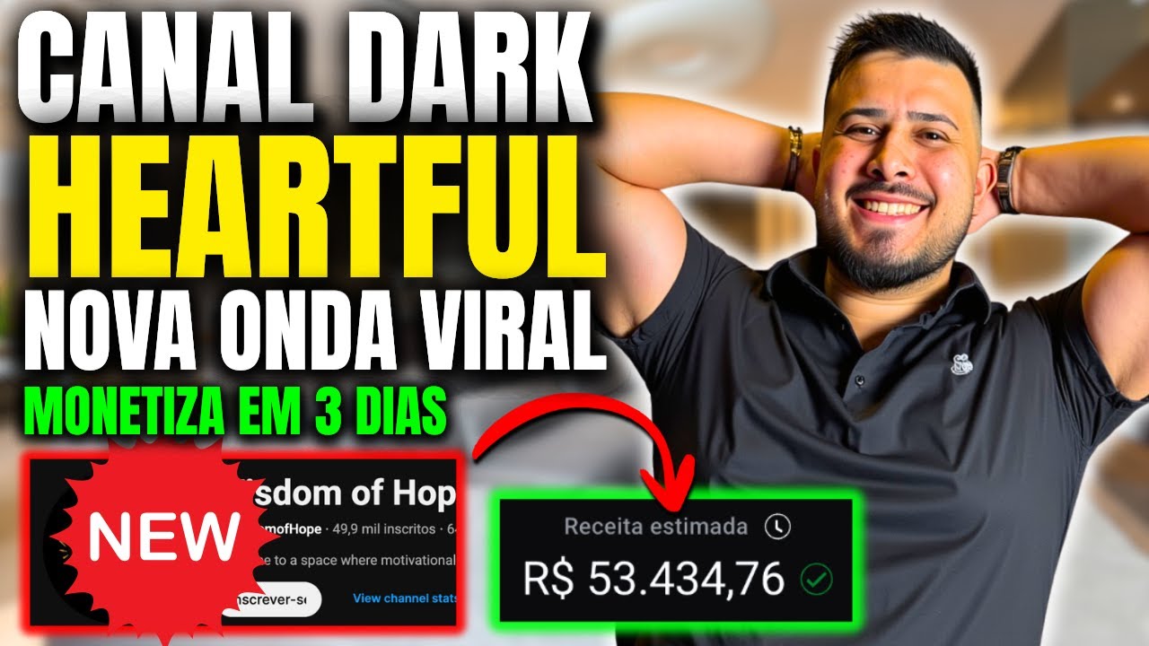 COMO CRIAR UM CANAL DARK QUE MONETIZA NO YOUTUBE (GANHAR DINHEIRO COM CANAL DARK)