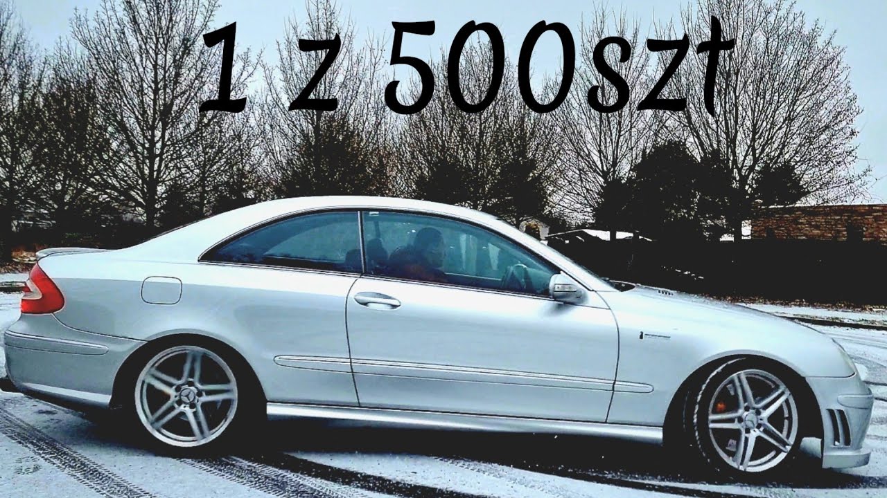 18 latek jeździ Mercedesem CLK niezastąpiony dźwięk V8