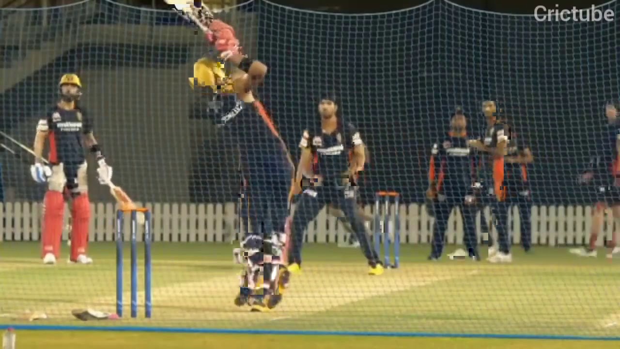 devdutt padikkal batting in RCB nets