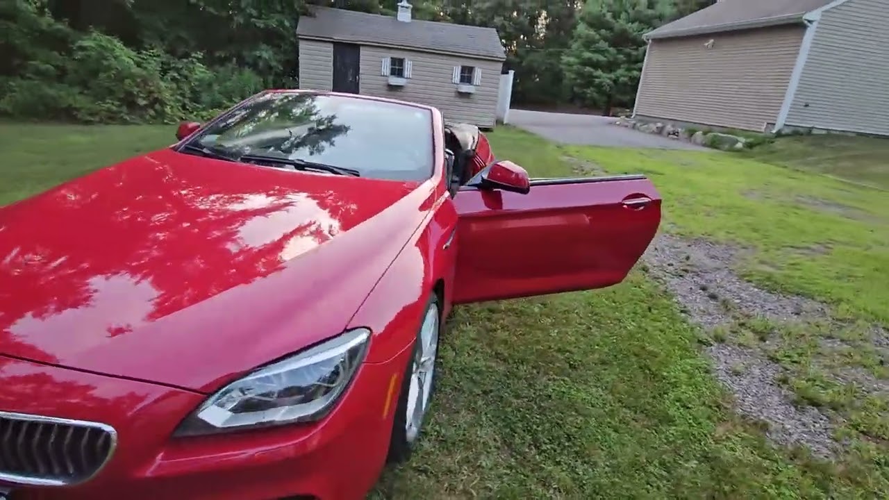 Time to sell the 2015 BMW 640i Xdrive convertible