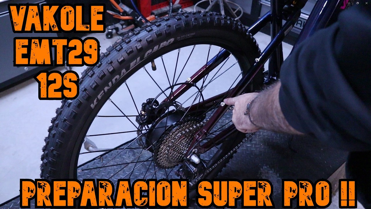 VAKOLE EMT29 12S ELECTRIC BICYCLE / WE TALK ABOUT MECHANICS AND PROHIBITIONS / GINESSOT