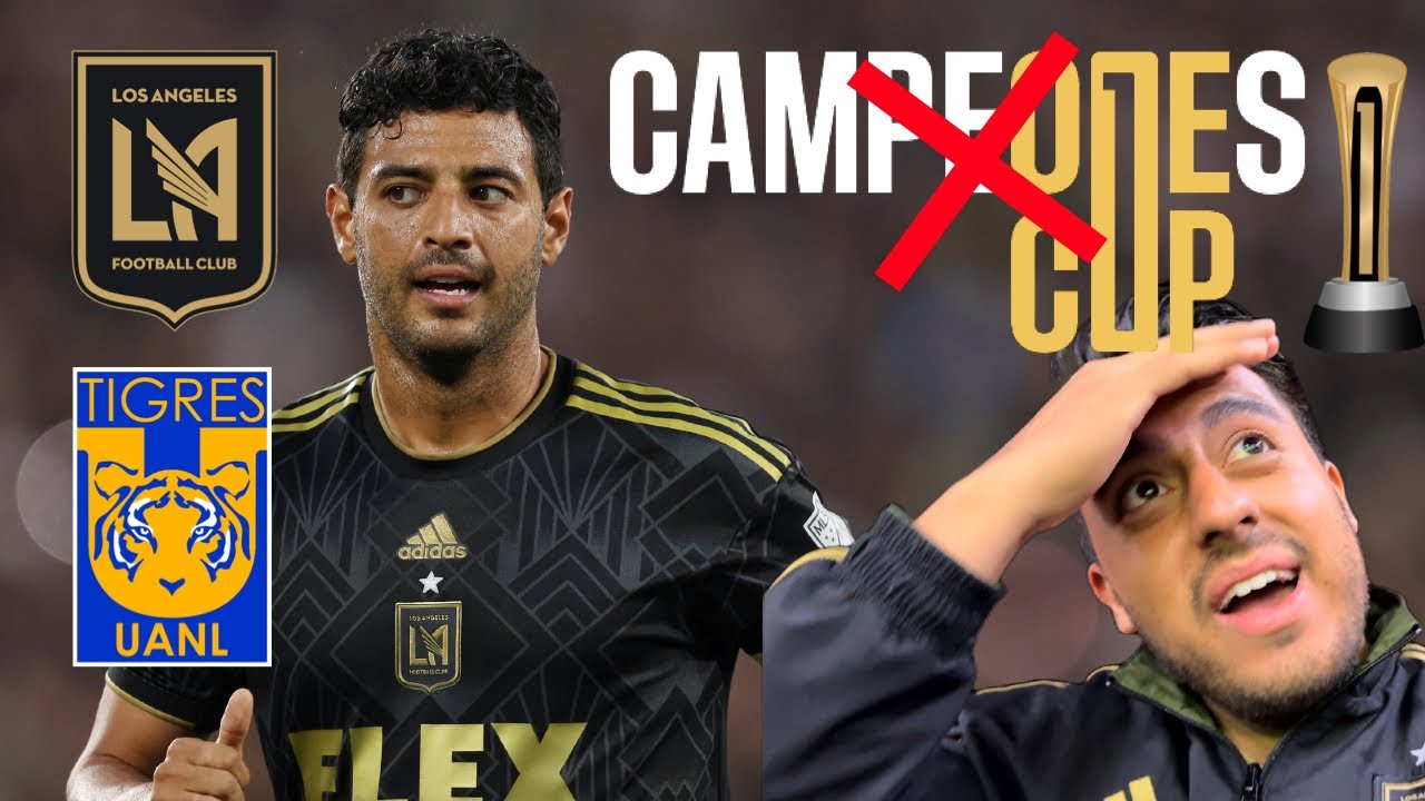 Tigres WON the Campeones Cup in PENALTIES! LAFC lets go another trophy...