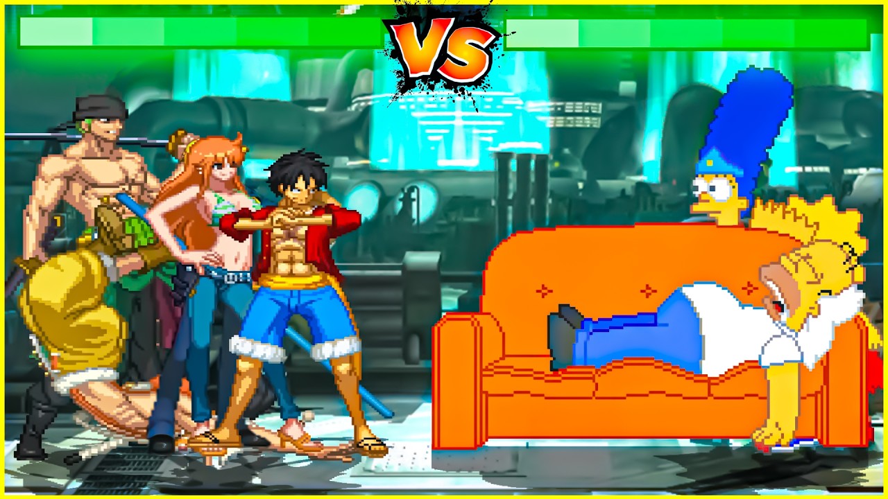 One Piece vs The Simpsons – This Shouldn't Exist…