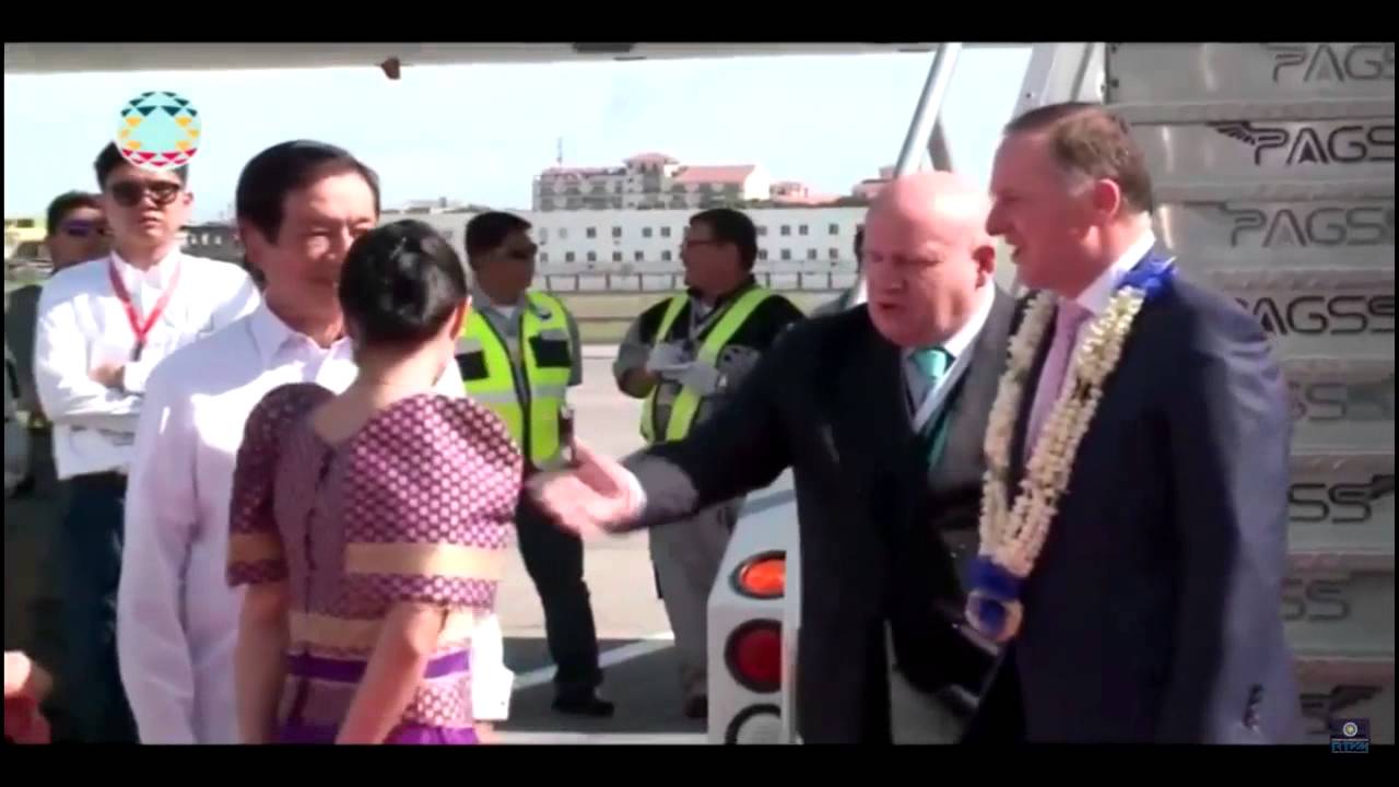 New Zealand's John Key in Manila for APEC