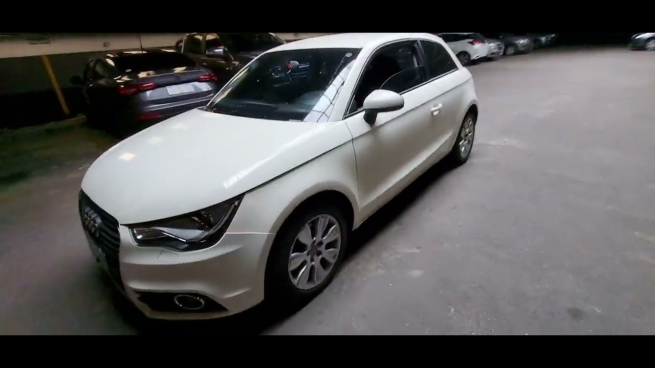 Audi A1 2012 1.4 Ambition Tfsi Stronic automatico blanco