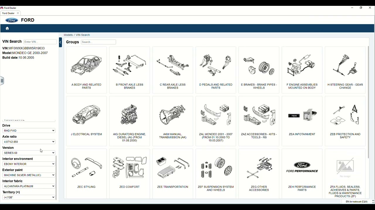 Ford Microcat EPC Online &ndash; OEM Ford & Lincoln Parts Catalog With VIN Lookup | vinsearch.online
