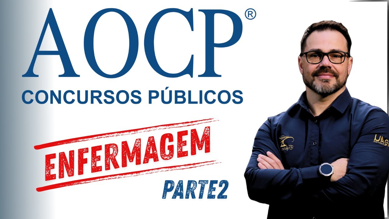 AOCP Questões Enfermagem parte 2