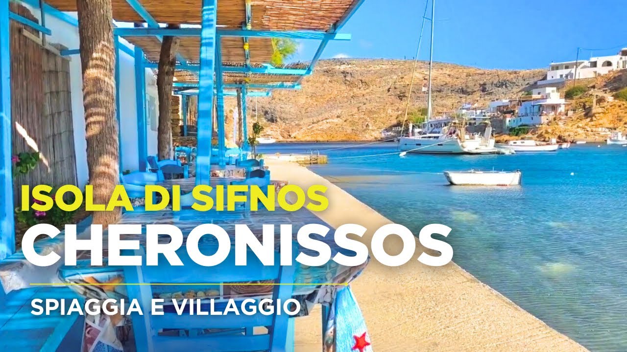 Villaggio di pescatori, CHERONISSOS - SIFNOS (Grecia) #cheronissos village & beach #sifnos #greece