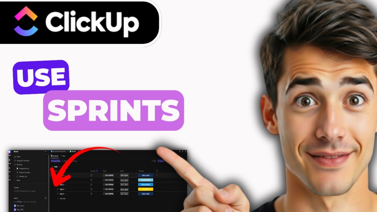 Как использовать спринты в ClickUp (самый простой способ) (Руководство 2026 года)