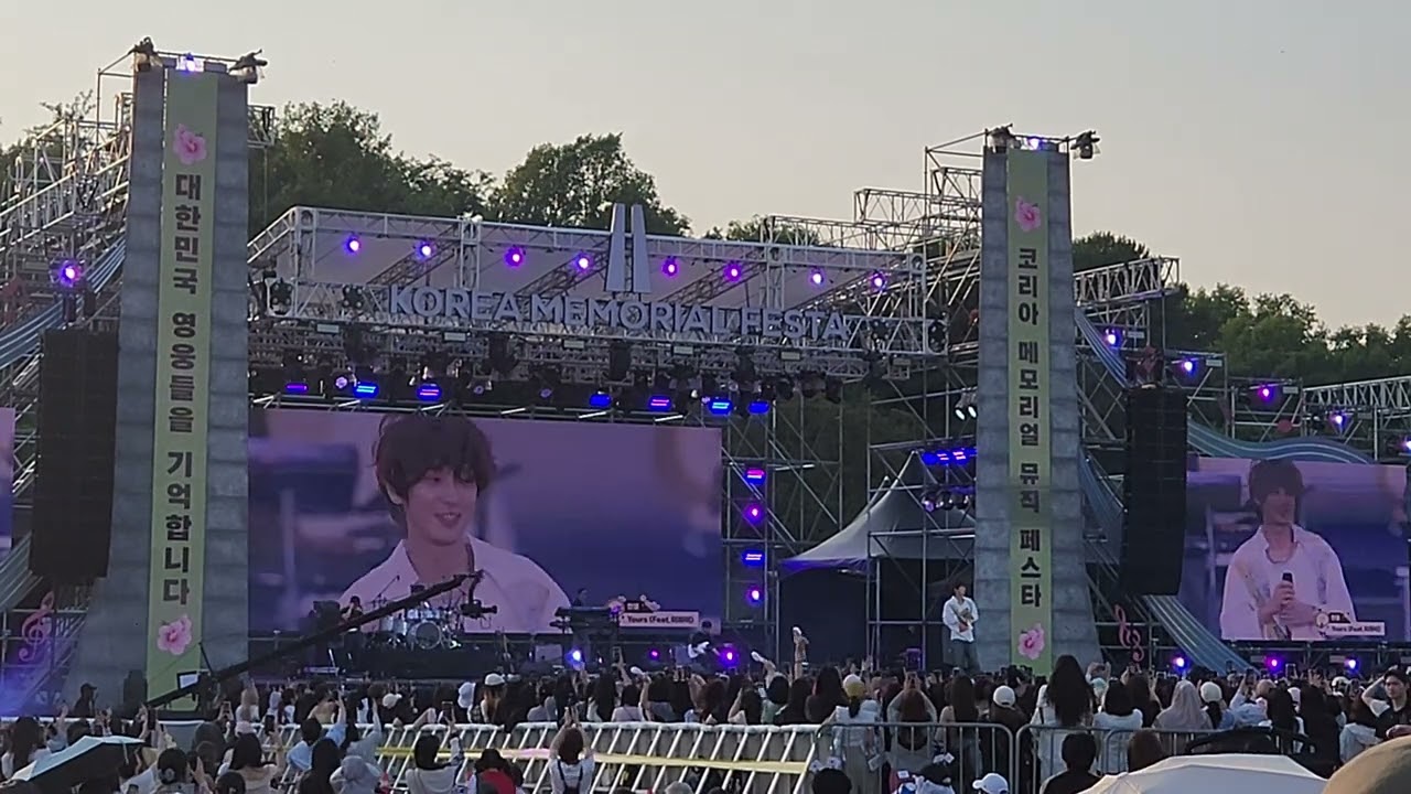 Stay with me + Yours + Tomorrow - 찬열 CHANYEOL (250606 코리아 메모리얼 페스타 2025) @k-mola