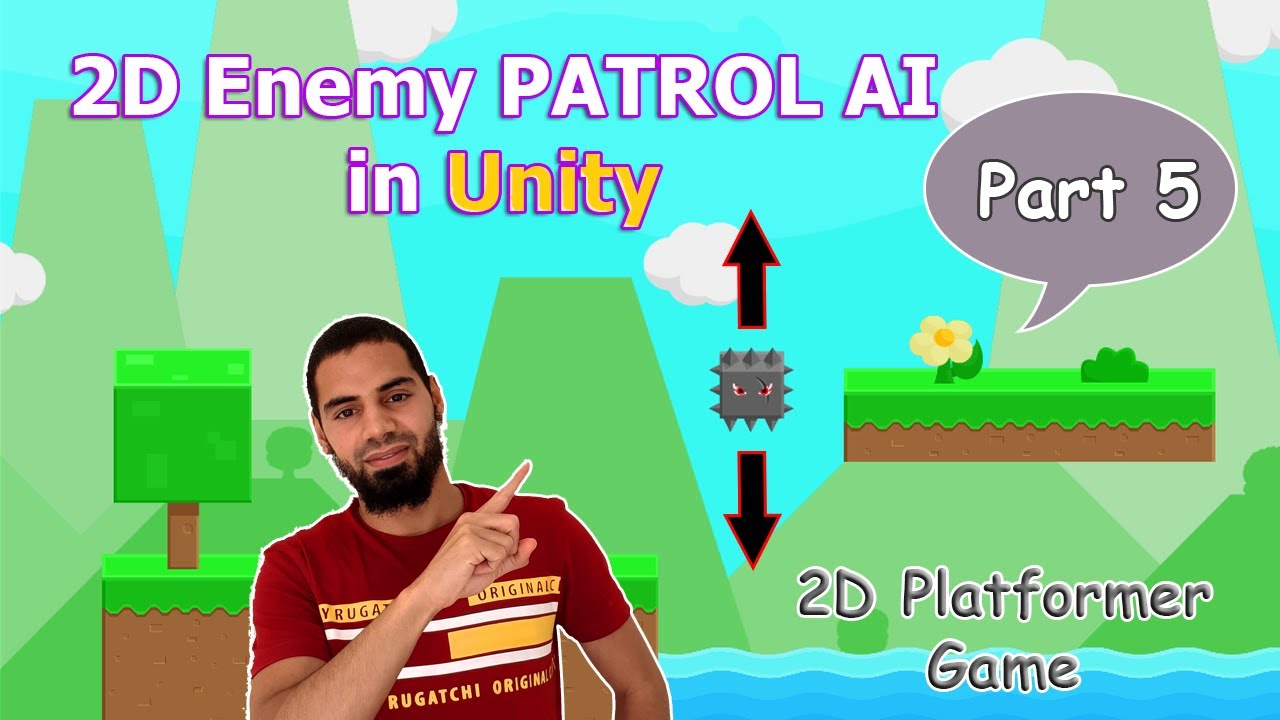 2D Enemy PATROL AI in Unity