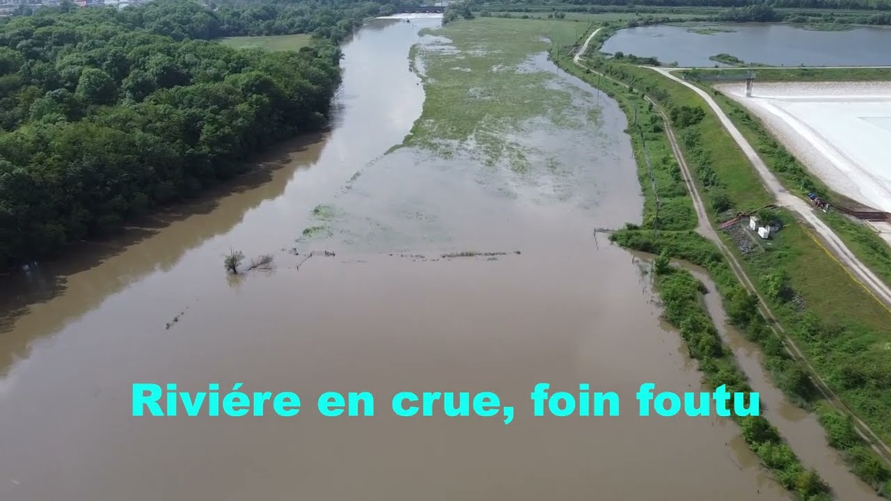 Foin 2024 et Pluie abondante, Ca deborde .  Partie 1