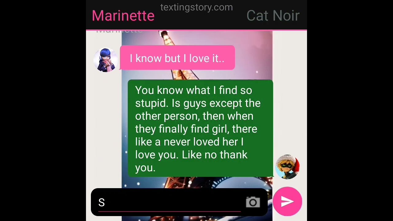Marichat/Adrienette Christmas texting story (🍋 lemon🍋)