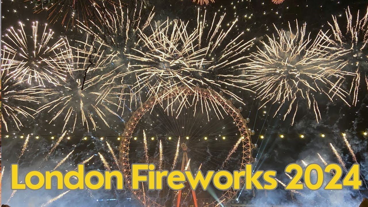 London Fireworks 2024 (blue zone)