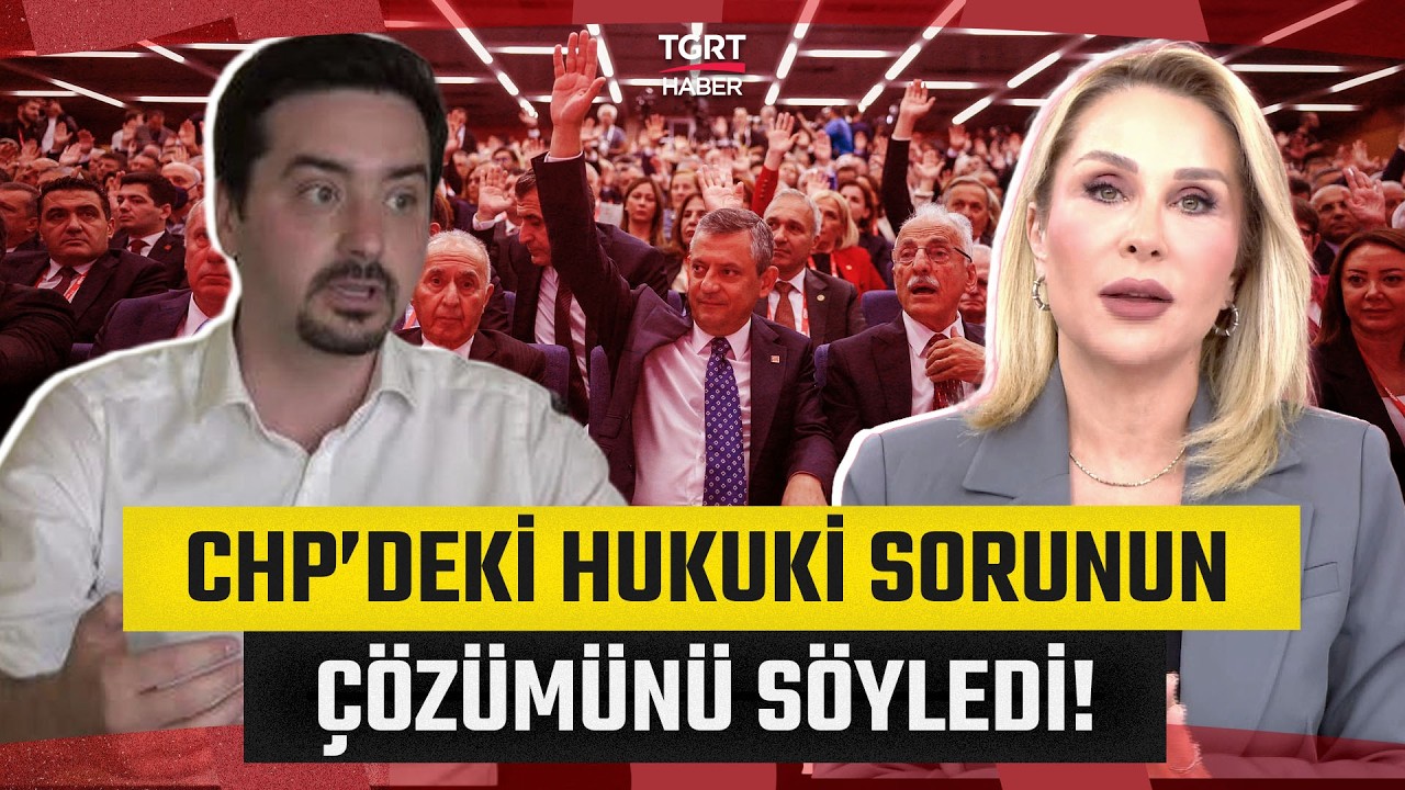 Hukuk&ccedil;u Onur İste CHP'de Sorunun &Ccedil;&ouml;z&uuml;m&uuml;n&uuml; S&ouml;yledi: 'Meseleleri Se&ccedil;im &Ccedil;&ouml;zer!' - TGRT Haber