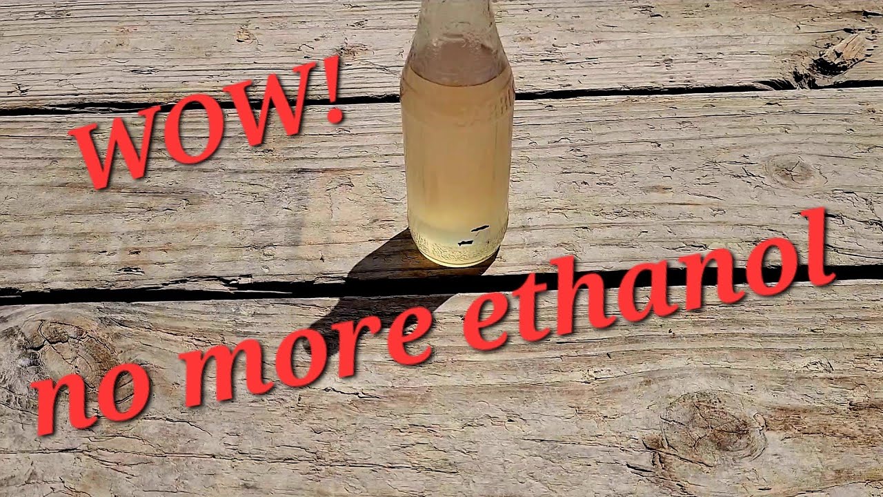 How to easily remove ethanol from Gasoline