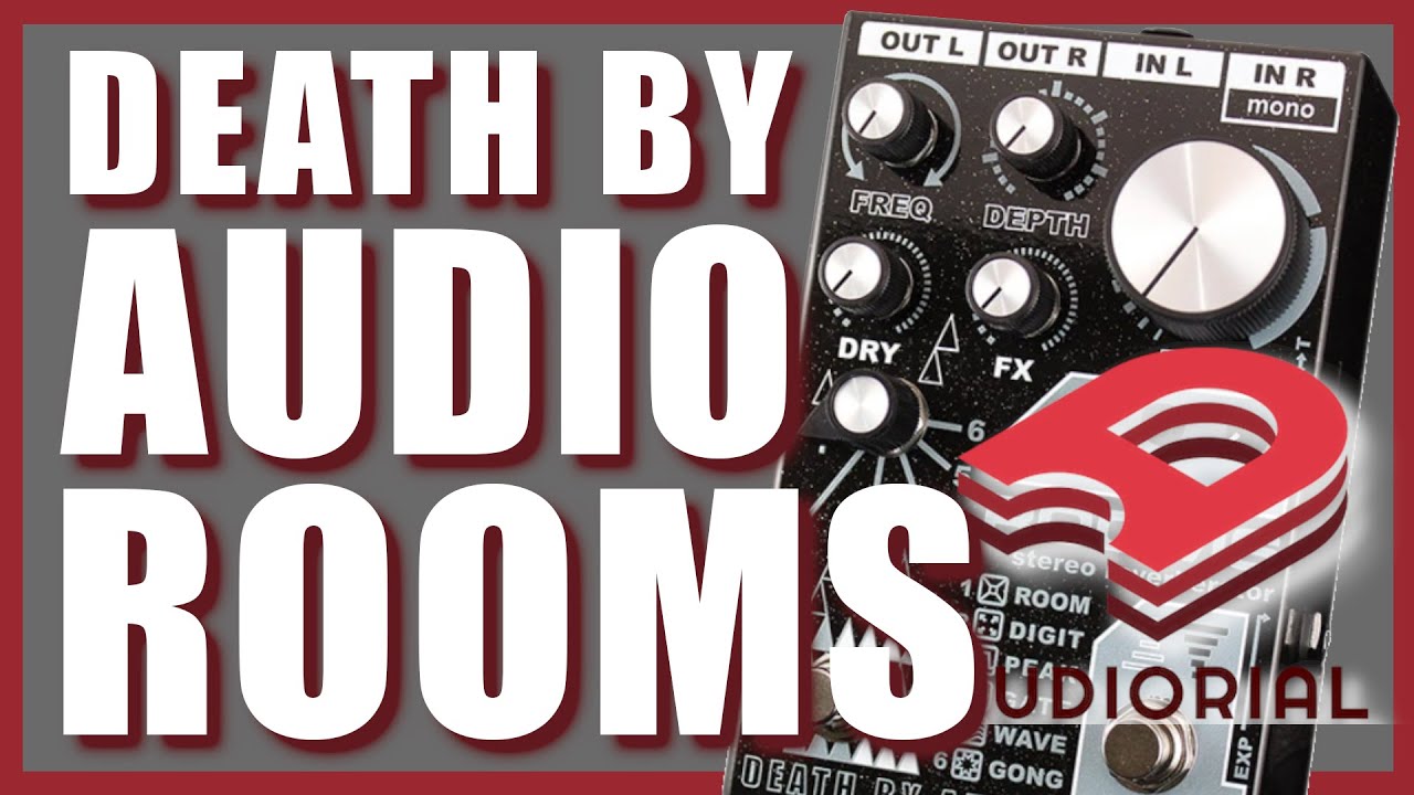 the magnificient ROOMS of Death By Audio - Review & test on synths and drum machines