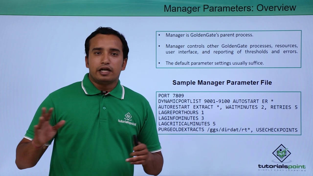 Oracle GoldenGate - Parameters