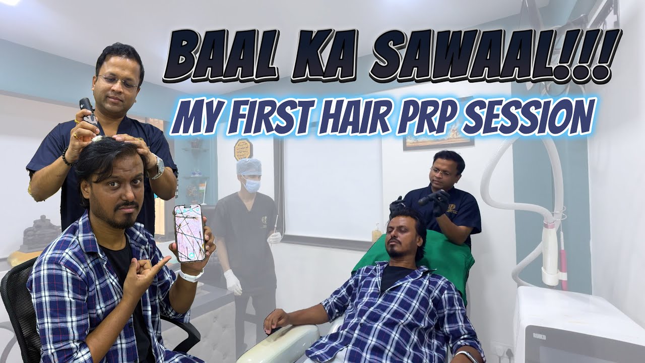 My First PRP Hair Treatment | I Was Losing Hair & Confidence… So I Tried PRP 💉 | Honest Experience