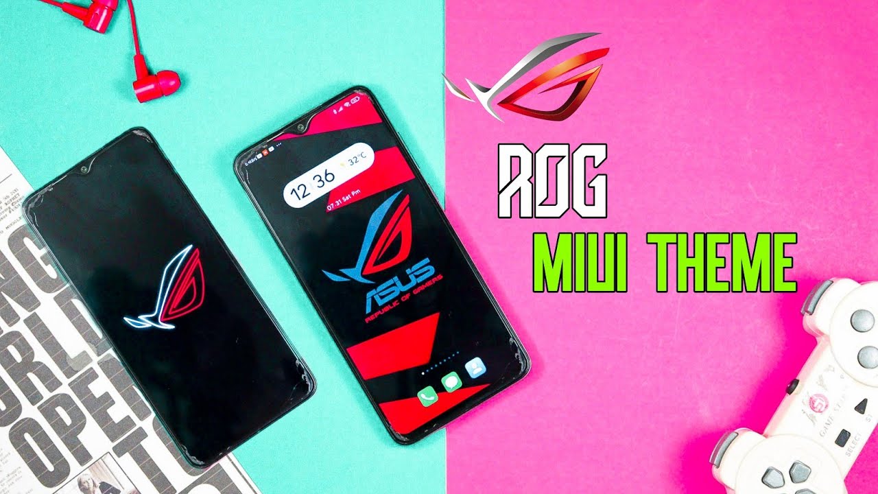 ROG Phone Official Theme For Any Xiaomi Device | Complete ROG System Ui | Miui 12 Premium Theme