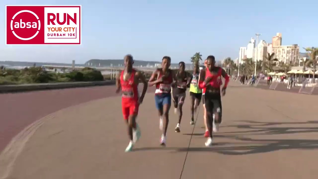 HIGHLIGHTS - Elite Men / 2025 Absa RUN YOUR CITY DURBAN 10K